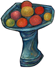 Coupe de fruits.